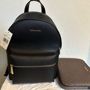 Michael Kors Black Backpack